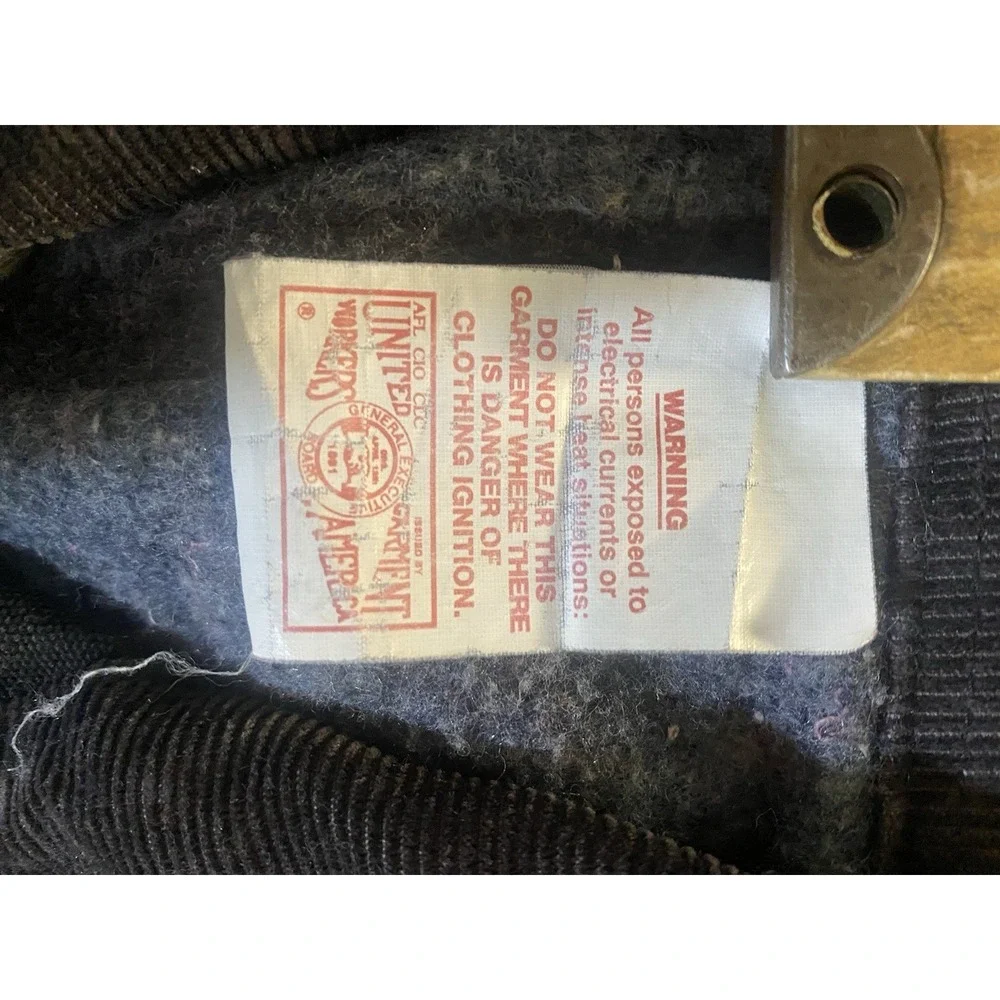 VTG Carhartt C01 Jacket Mens 44 Faded Blanket Lined USA Made Chore Workwear 90s